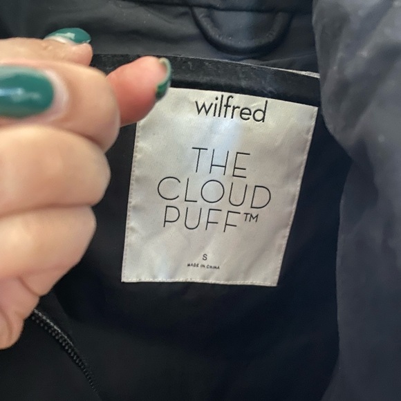 aritzia wilfred the cloud puff maxi size s - Picture 2 of 2